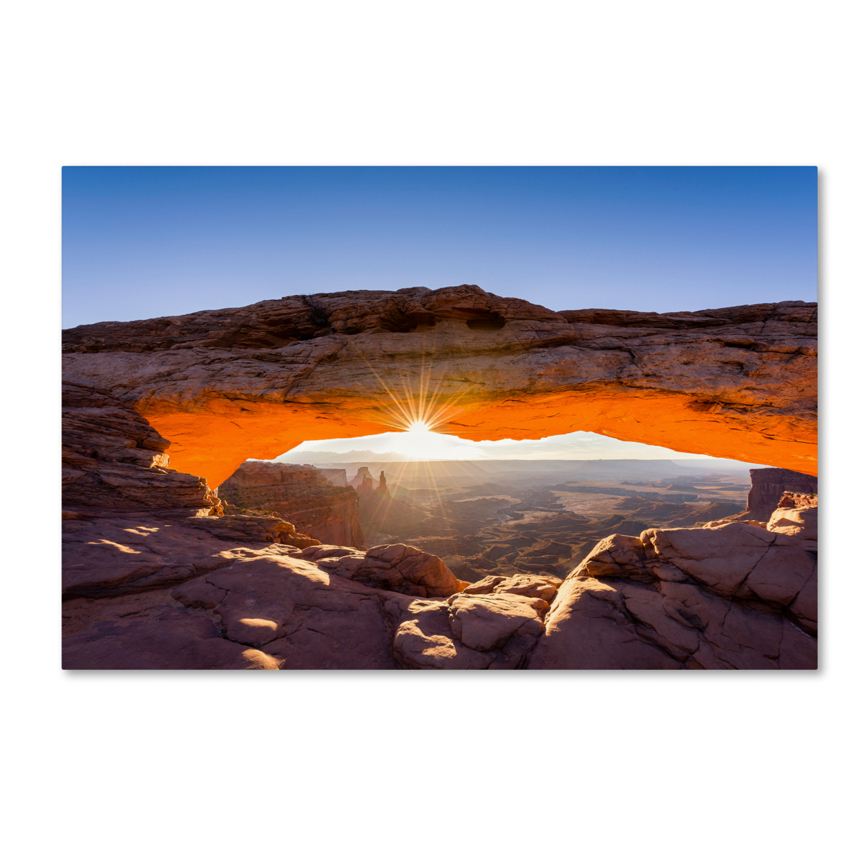 Michael Blanchette Photography 'Lighted Frame' Canvas Art 16 X 24