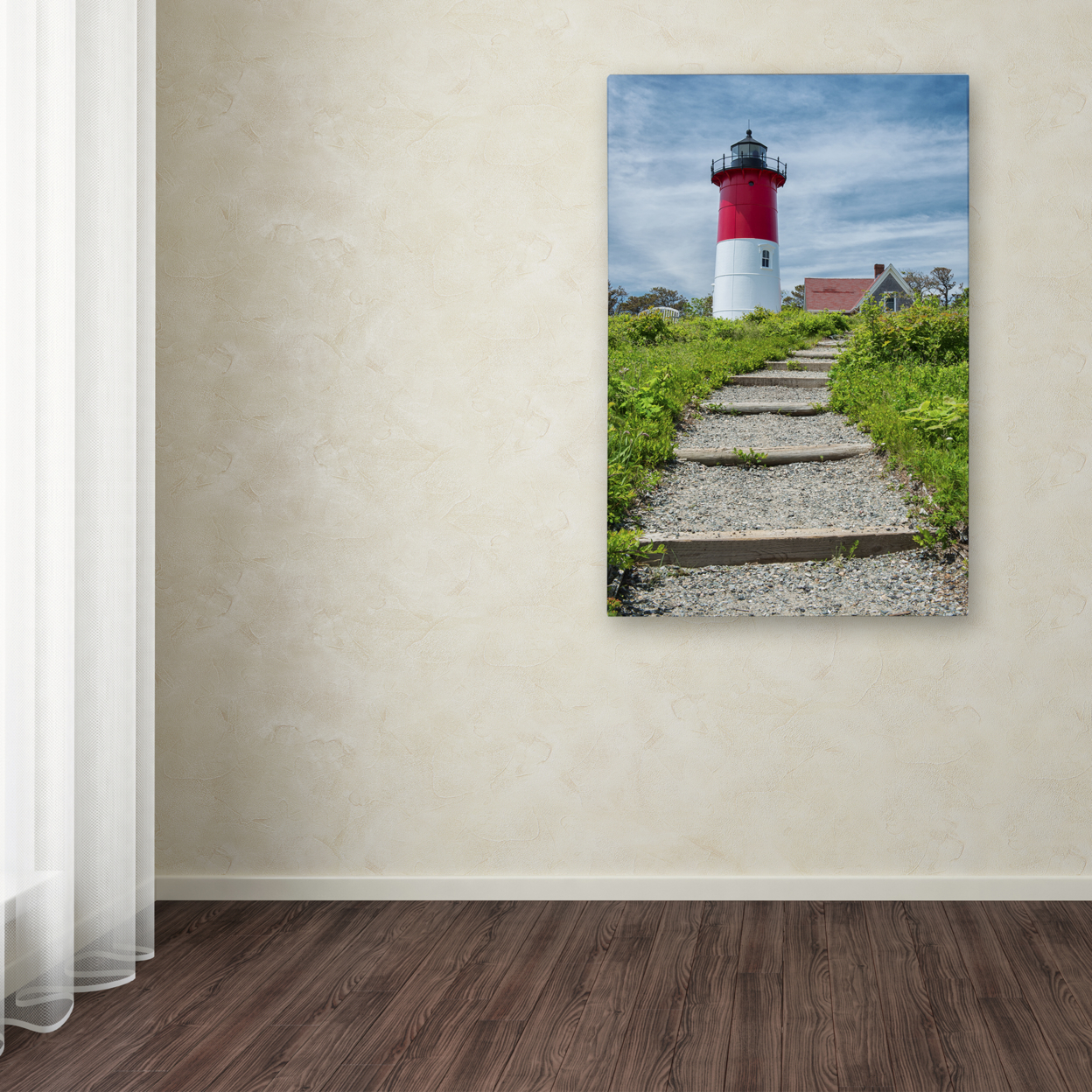 Michael Blanchette Photography 'Path To The Light' Canvas Art 16 X 24