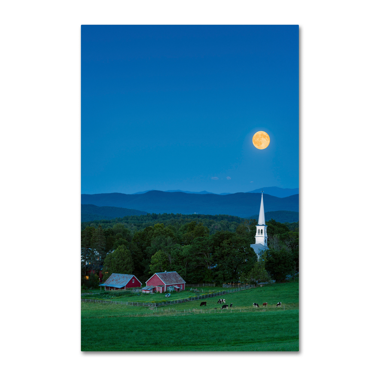 Michael Blanchette Photography 'Pointing At Moon' Canvas Art 16 X 24