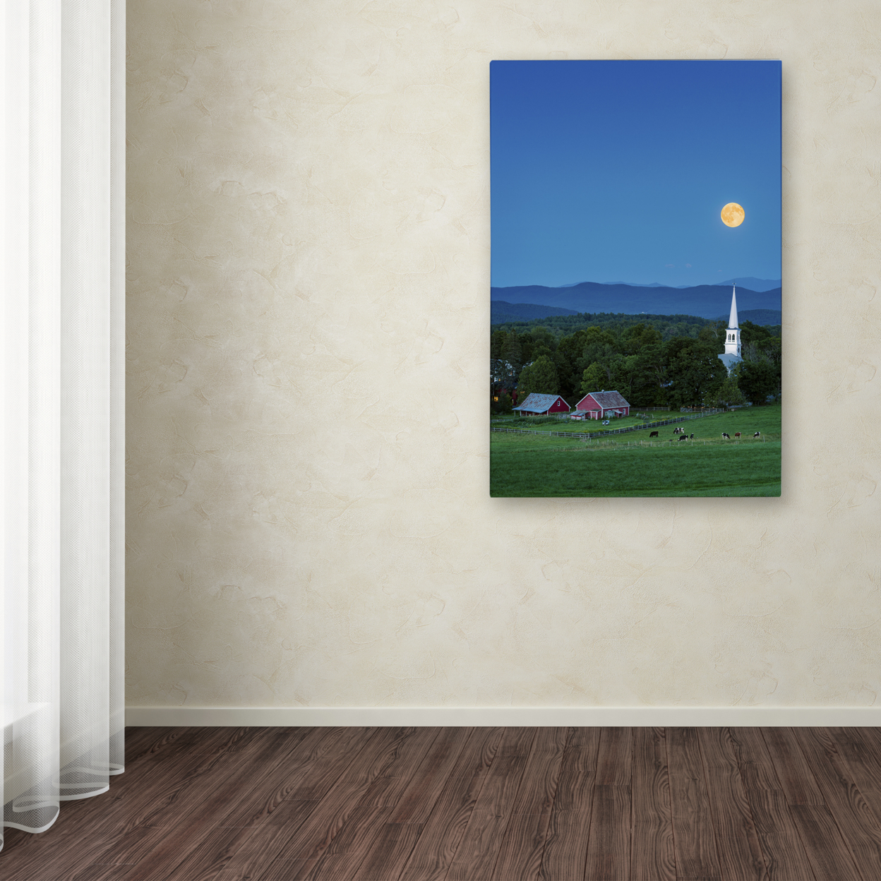 Michael Blanchette Photography 'Pointing At Moon' Canvas Art 16 X 24