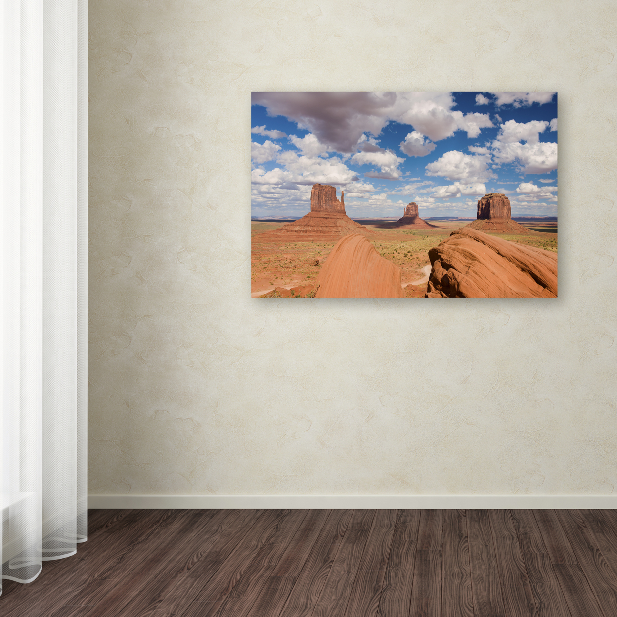 Michael Blanchette Photography 'Sandstone Citadel' Canvas Art 16 X 24