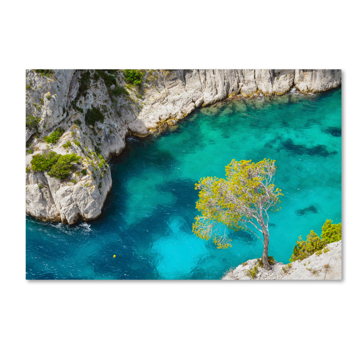 Michael Blanchette Photography 'Turquoise Waters' Canvas Art 16 X 24