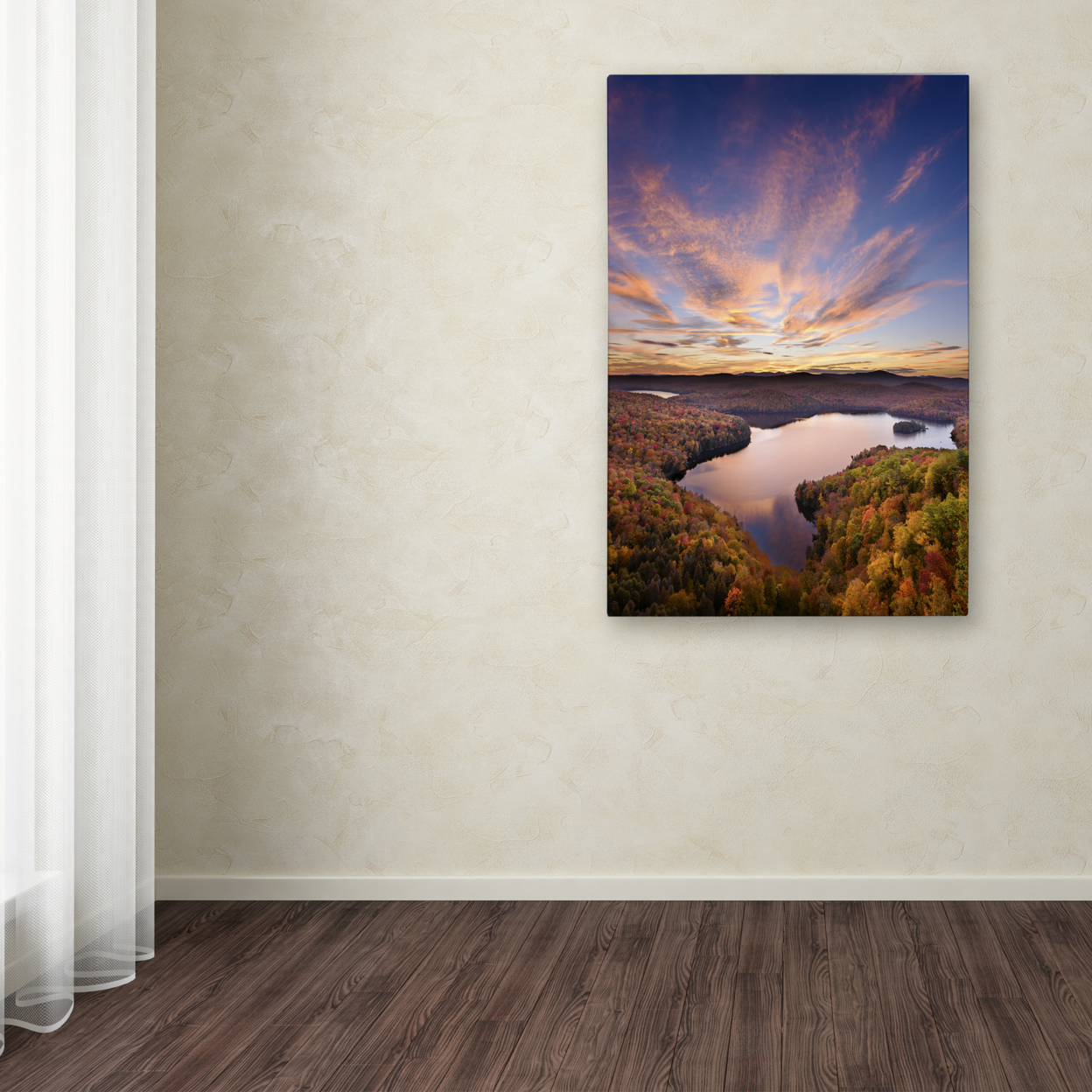 Michael Blanchette Photography 'View From The Ledge' Canvas Art 16 X 24
