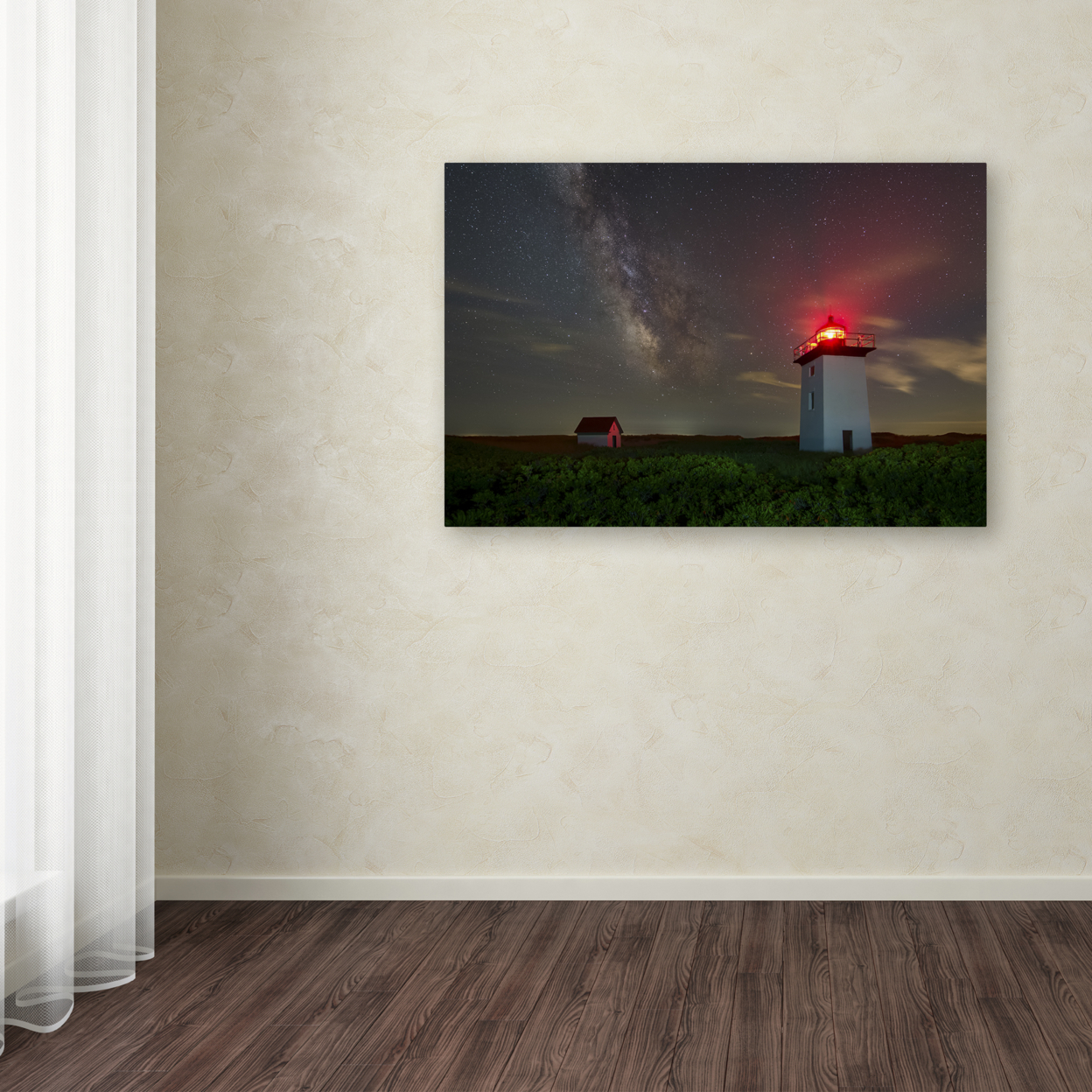 Michael Blanchette Photography 'Wood End Nights' Canvas Art 16 X 24
