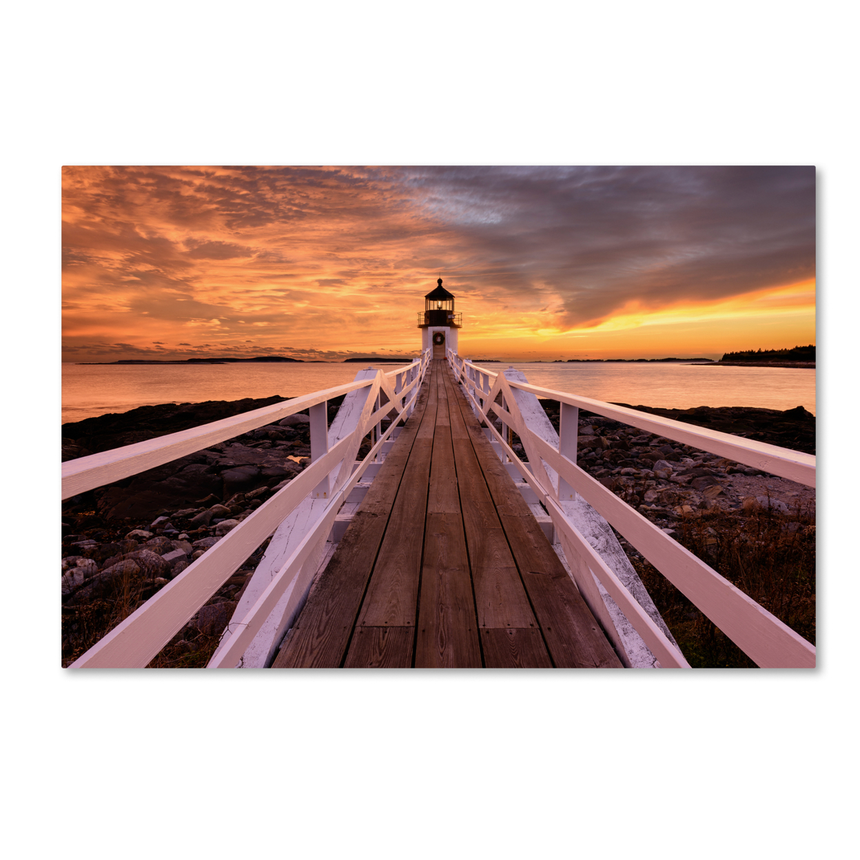 Michael Blanchette Photography 'Runway To The Sky' Canvas Art 16 X 24