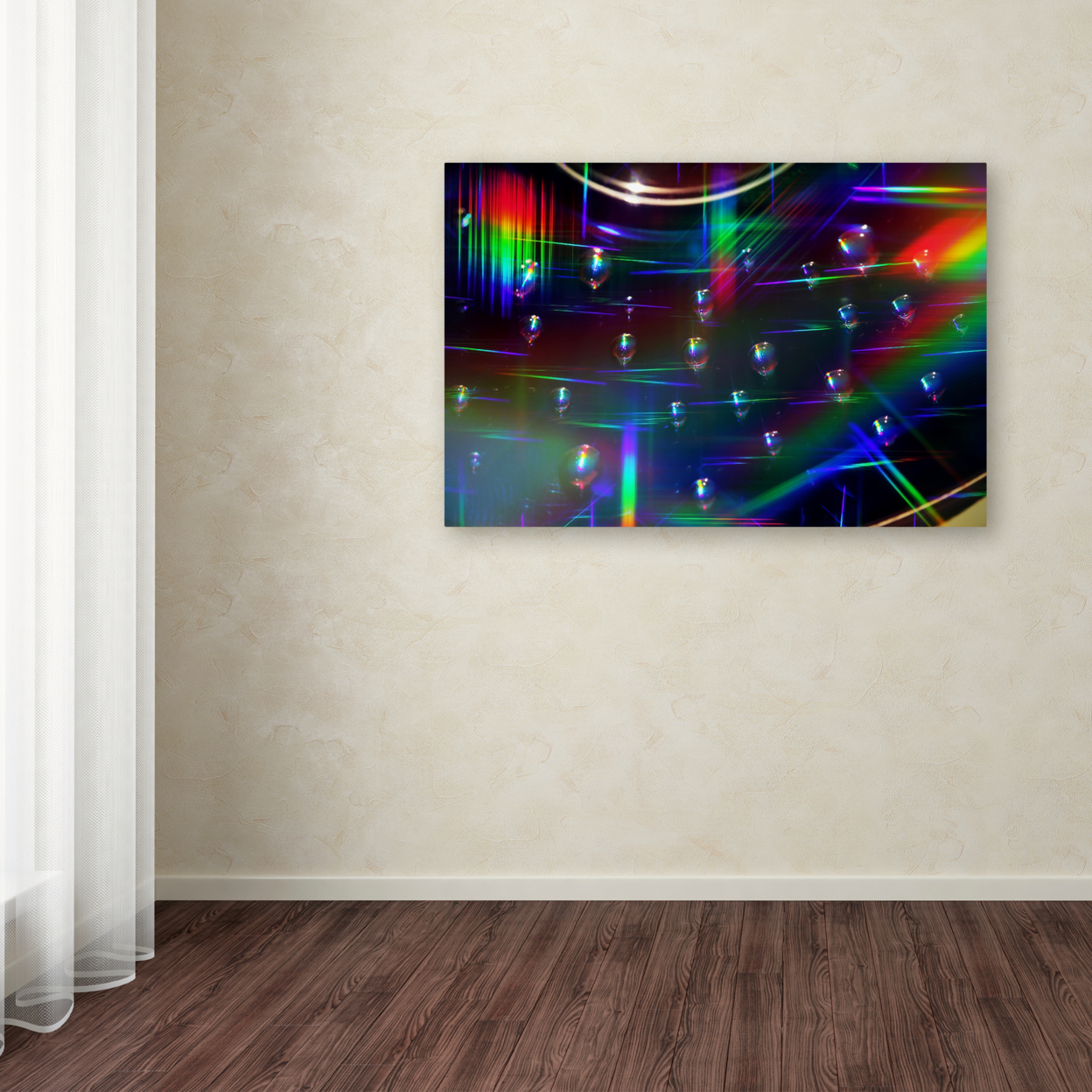 Beata Czyzowska Young 'Rainbow Logistics I' Canvas Art 16 X 24