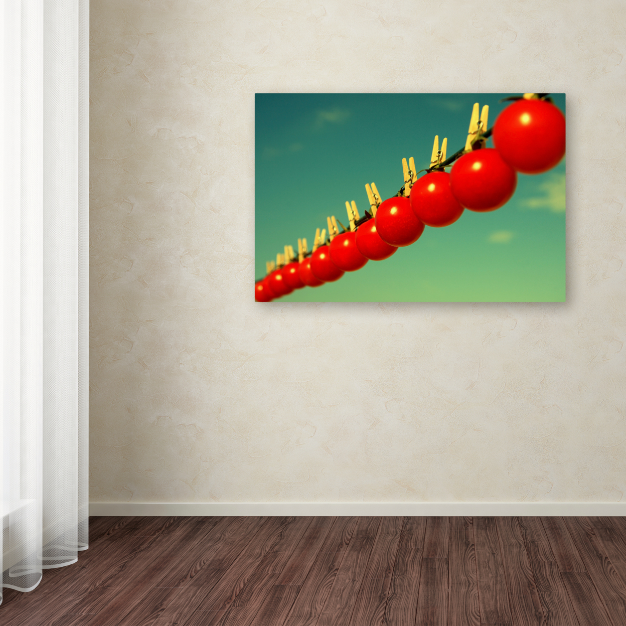 Beata Czyzowska Young 'Sundried Tomatoes' Canvas Art 16 X 24