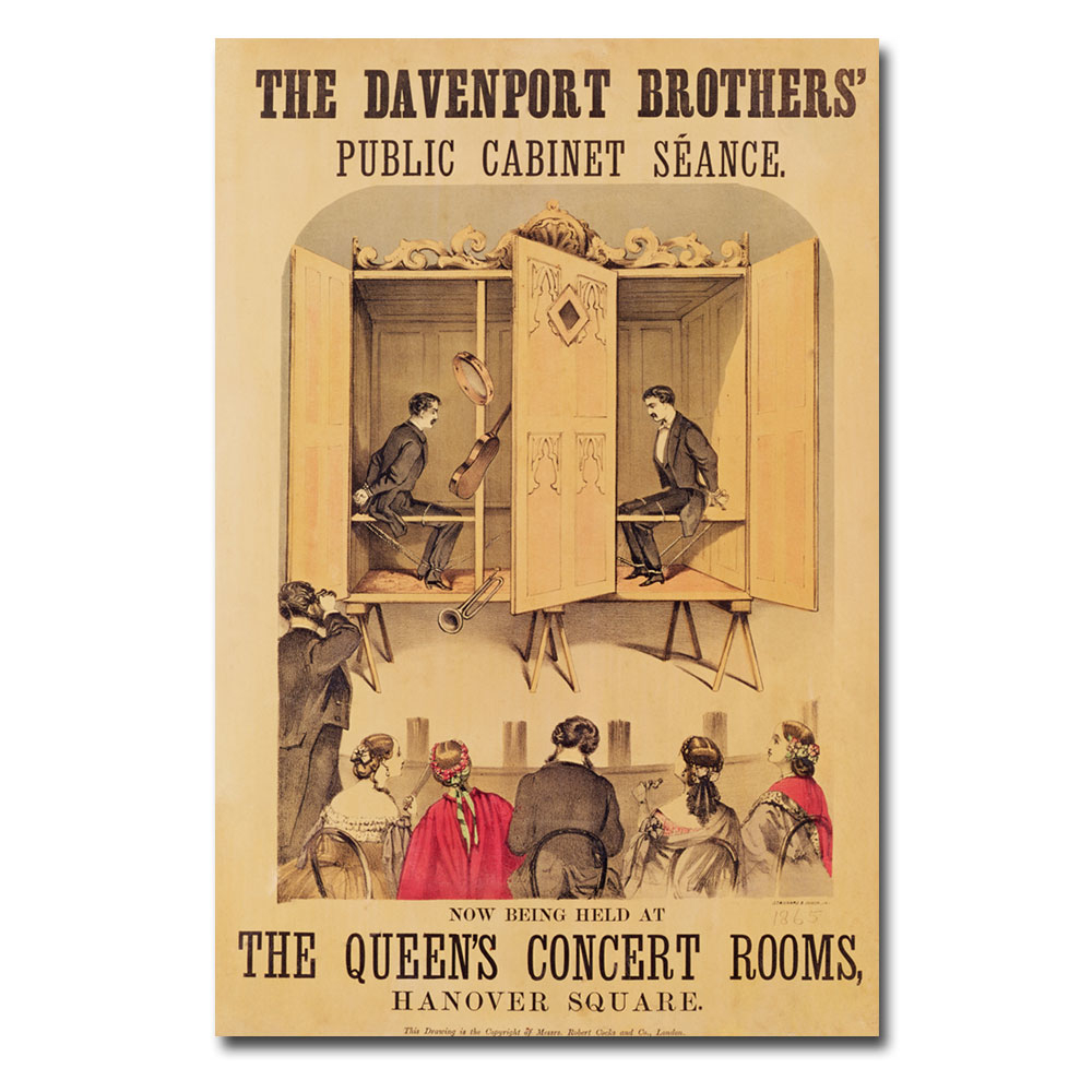 The Davenport Brothers 1865' Canvas Art 16 X 24