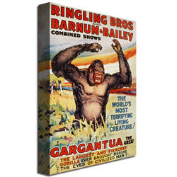 Ringling Brothers And Barnum And Bailey' Canvas Art 16 X 24