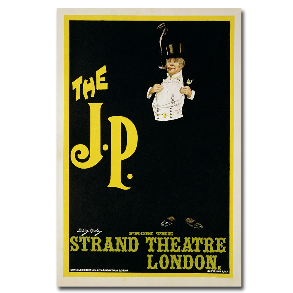Dudley Hardy 'The J.P. At The Strand Theater 1898' Art