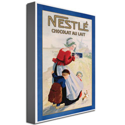 Nestle Cocolate Au Lait' Canvas Art 16 X 24