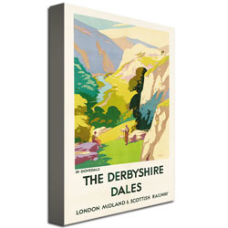 Frank Sherwin 'The Derbyshire Dales' Canvas Art 16 X 24