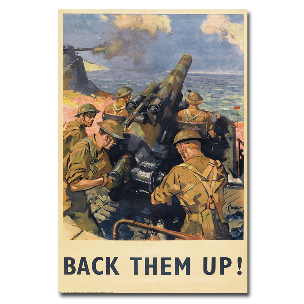 Back Them Up 1941' Canvas Art 16 X 24