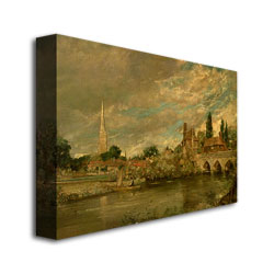 John Constable 'The Bridge Of Harnham' Canvas Art 16 X 24