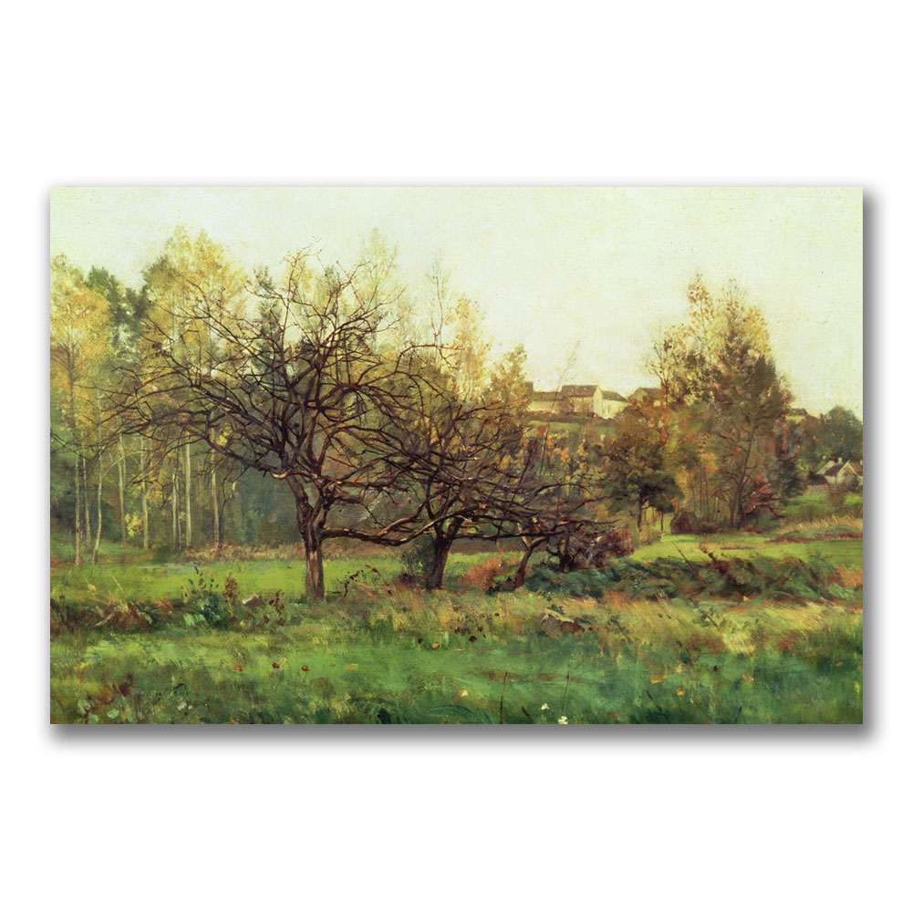 Charles Daubigny 'Autumn Landscape' Canvas Art 16 X 24