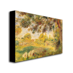 Pierre Renoir 'Spring Landscape' Canvas Art 16 X 24