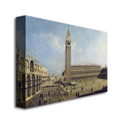 Canatello 'Piazza San Marco, Venice' Canvas Art 16 X 24
