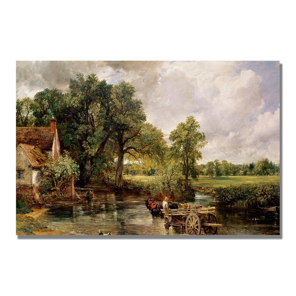 John Constable 'The Hay Wain' Canvas Art 16 X 24