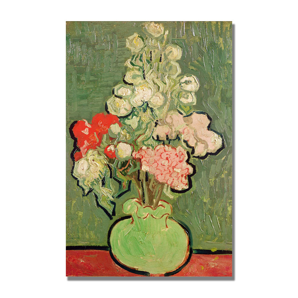 Vincent Van Gogh 'Bouquet Of Flowers' Canvas Art 16 X 24