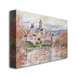 Claude Monet 'The Village Of Vetheuil' Canvas Art 16 X 24