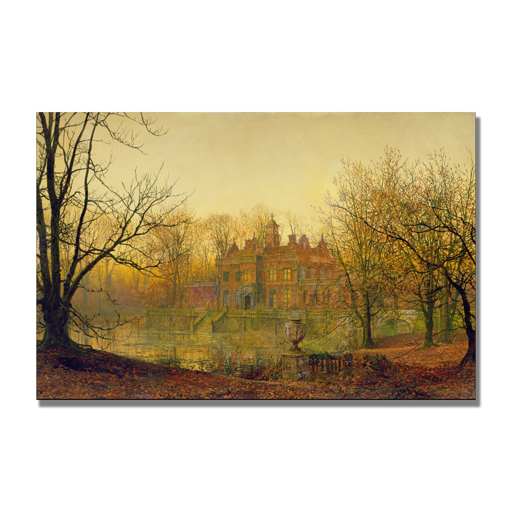 John Grimshaw 'In Sere And Yellow Leaf' Canvas Art 16 X 24
