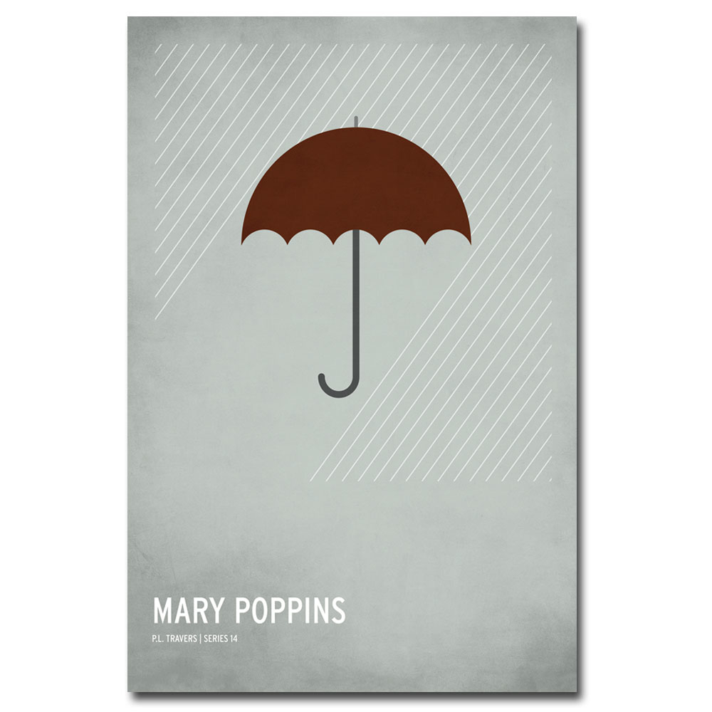 Christian Jackson 'Mary Poppins' Canvas Art 16 X 24