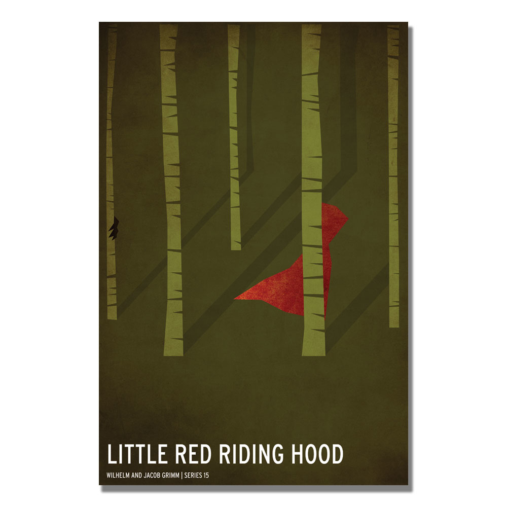 Christian Jackson 'Red Riding Hood' Canvas Art 16 X 24