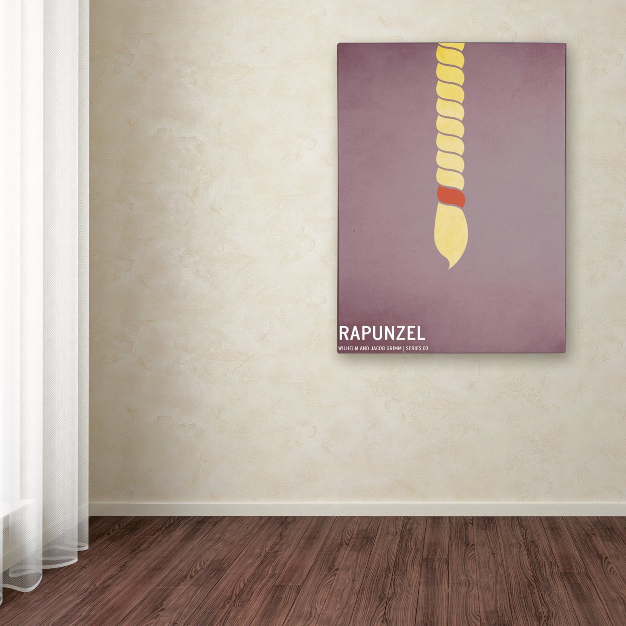 Christian Jackson 'Rapunzel' Canvas Art 16 X 24