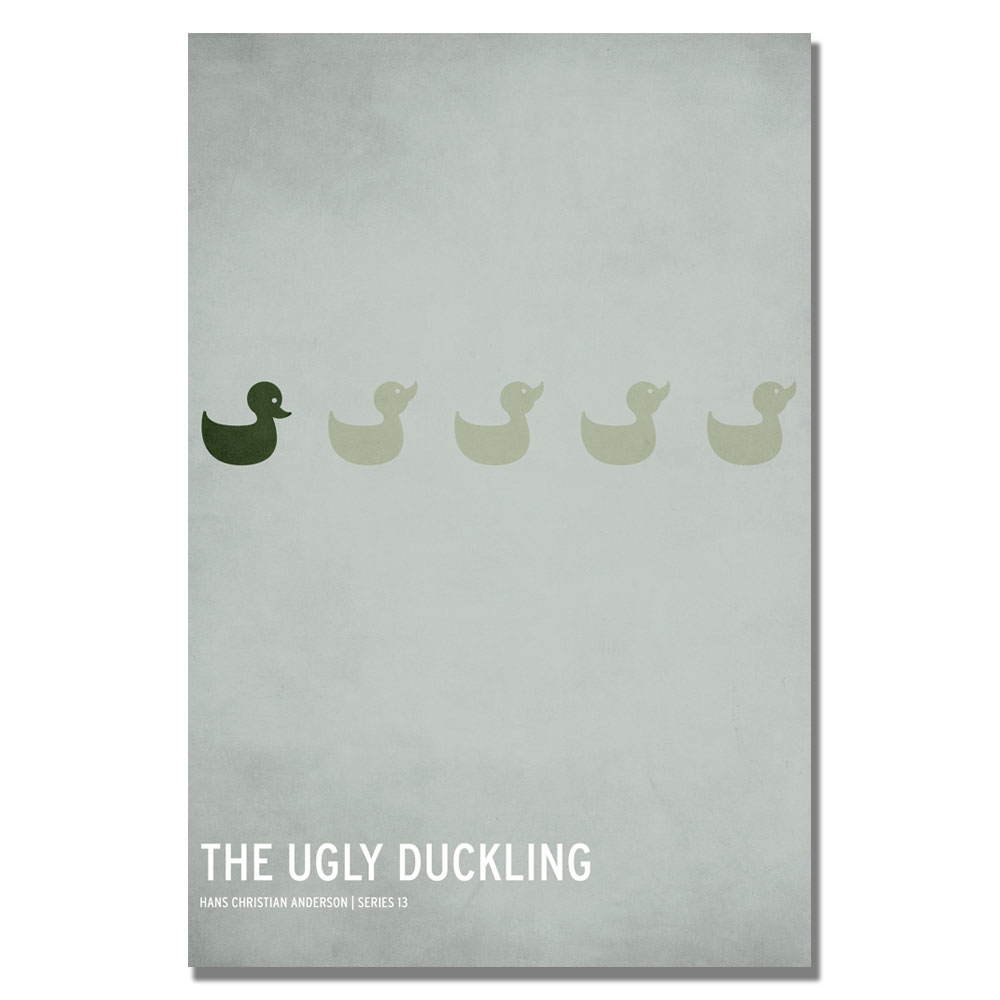 Christian Jackson 'Ugly Duckling' Canvas Art 16 X 24