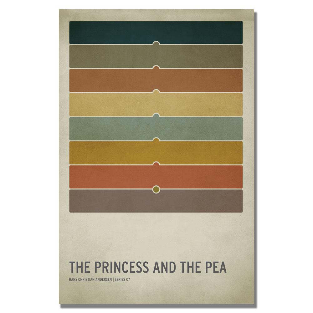 Christian Jackson 'The Princess And The Pea' Canvas Art 16 X 24