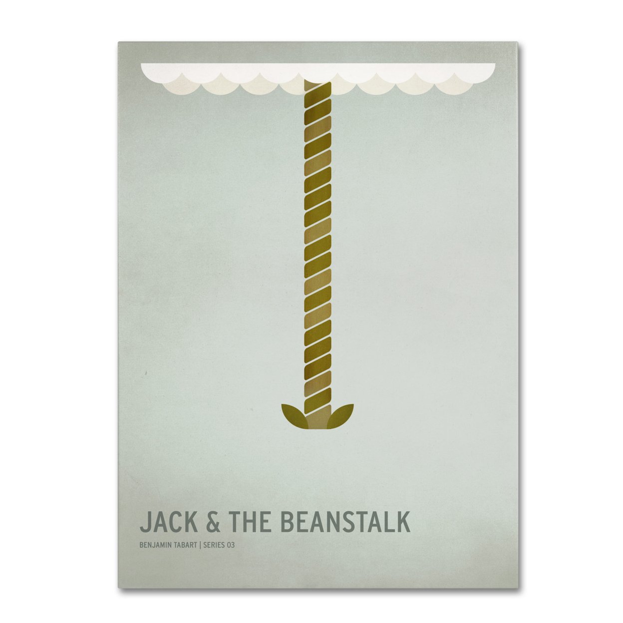 Christian Jackson 'Jack And The Beanstalk' Canvas Art 16 X 24