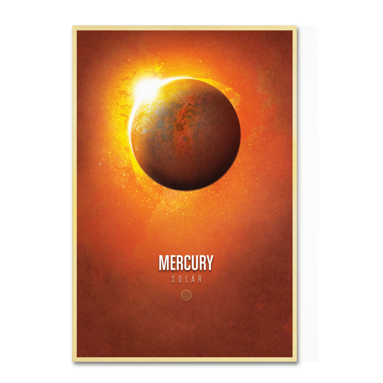 Christian Jackson 'Mercury' Canvas Art 16 X 24
