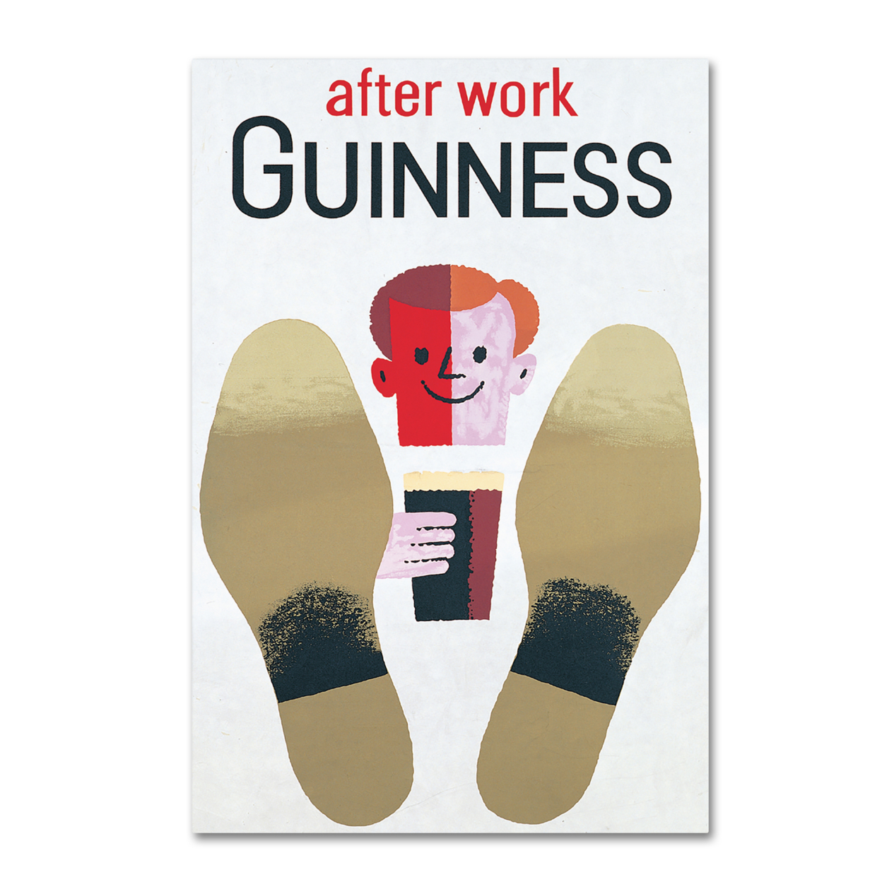 Guinness Brewery 'After Work Guinness' Canvas Art 16 X 24