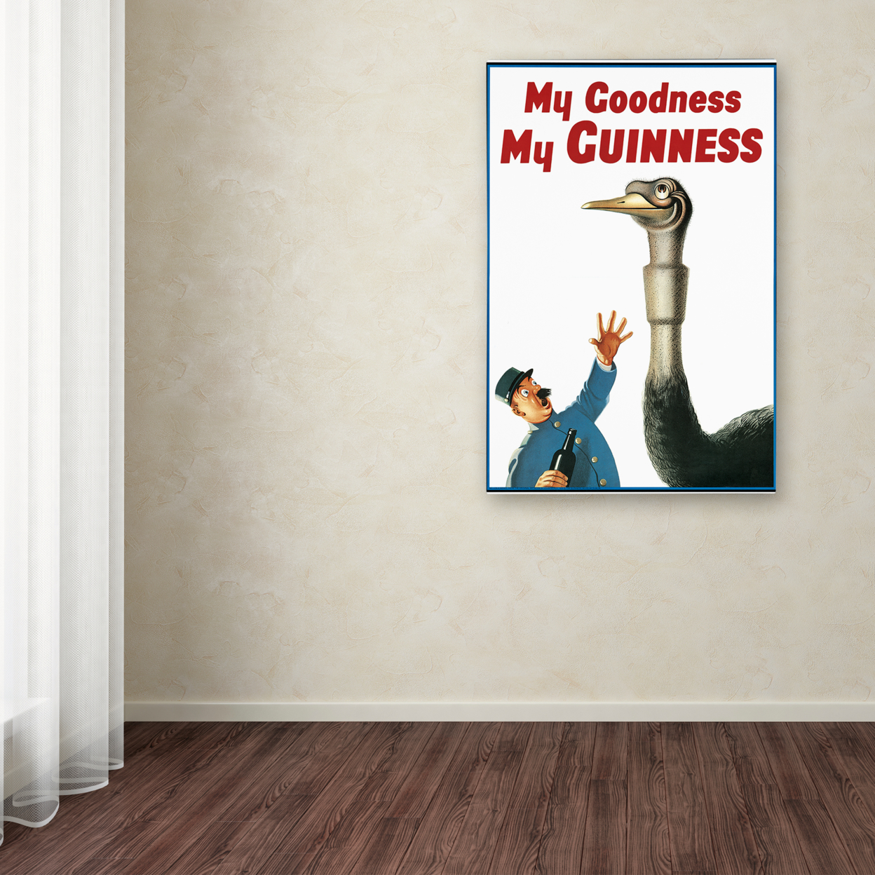 Guinness Brewery 'My Goodness My Guinness I' Canvas Art 16 X 24