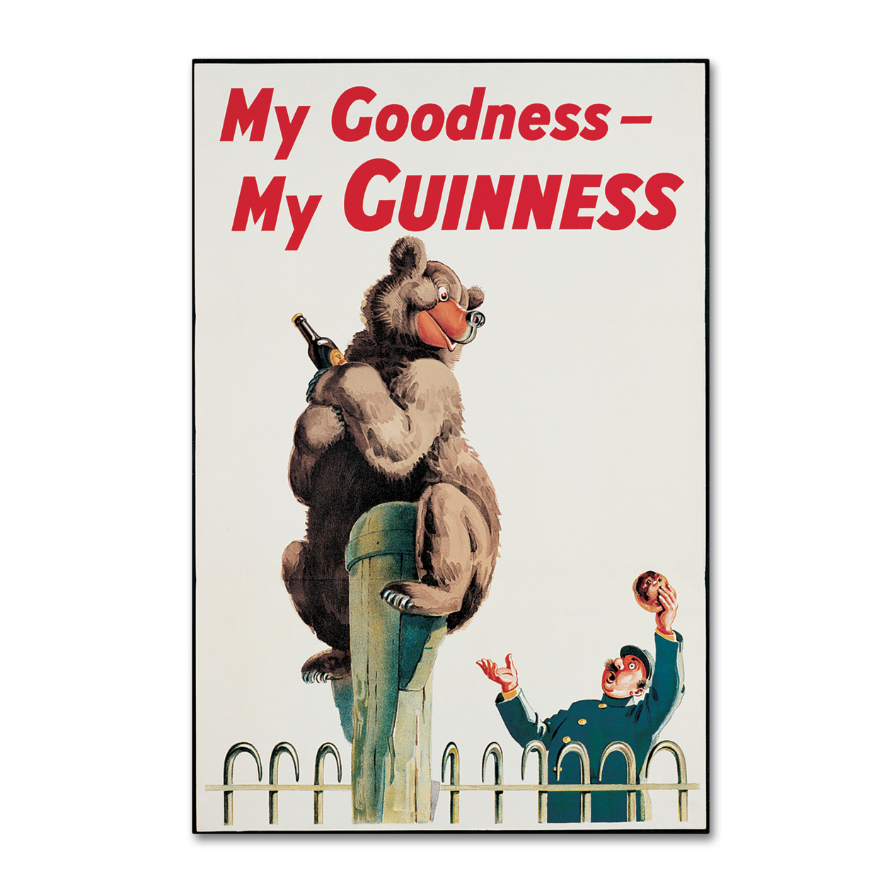 Guinness Brewery 'My Goodness My Guinness XV' Canvas Art 16 X 24