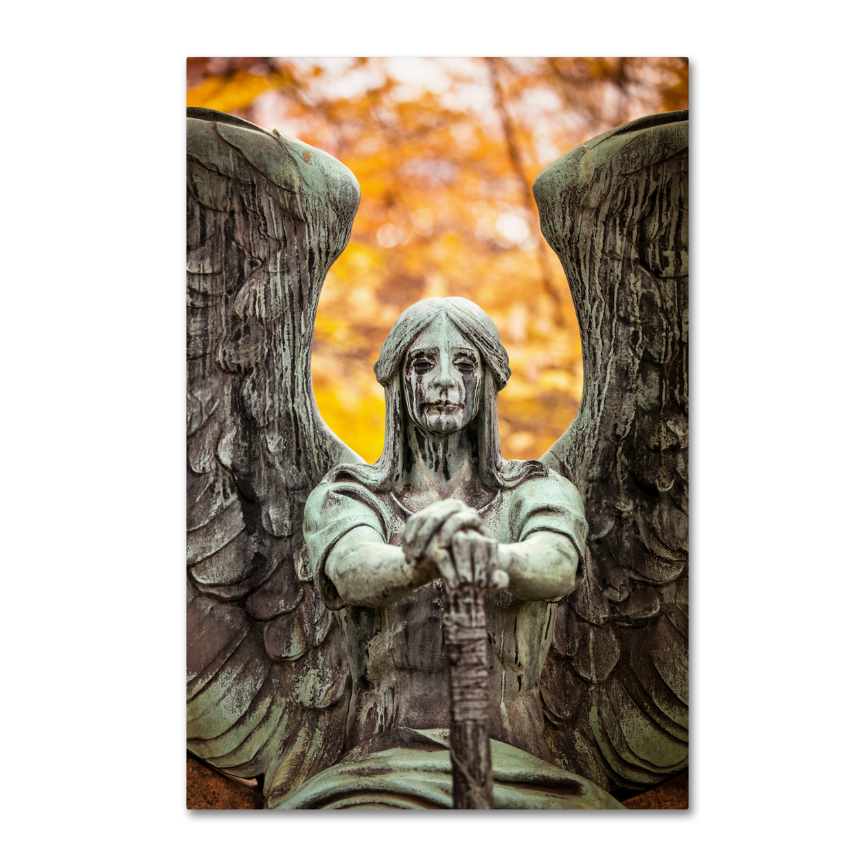 Jason Shaffer 'Angel Of Death Victorious' Canvas Art 16 X 24