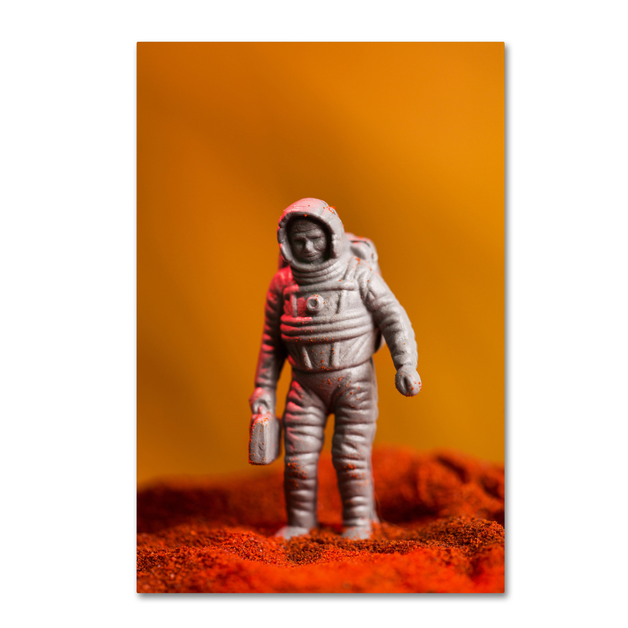 Jason Shaffer 'Spaceman' Canvas Art 16 X 24