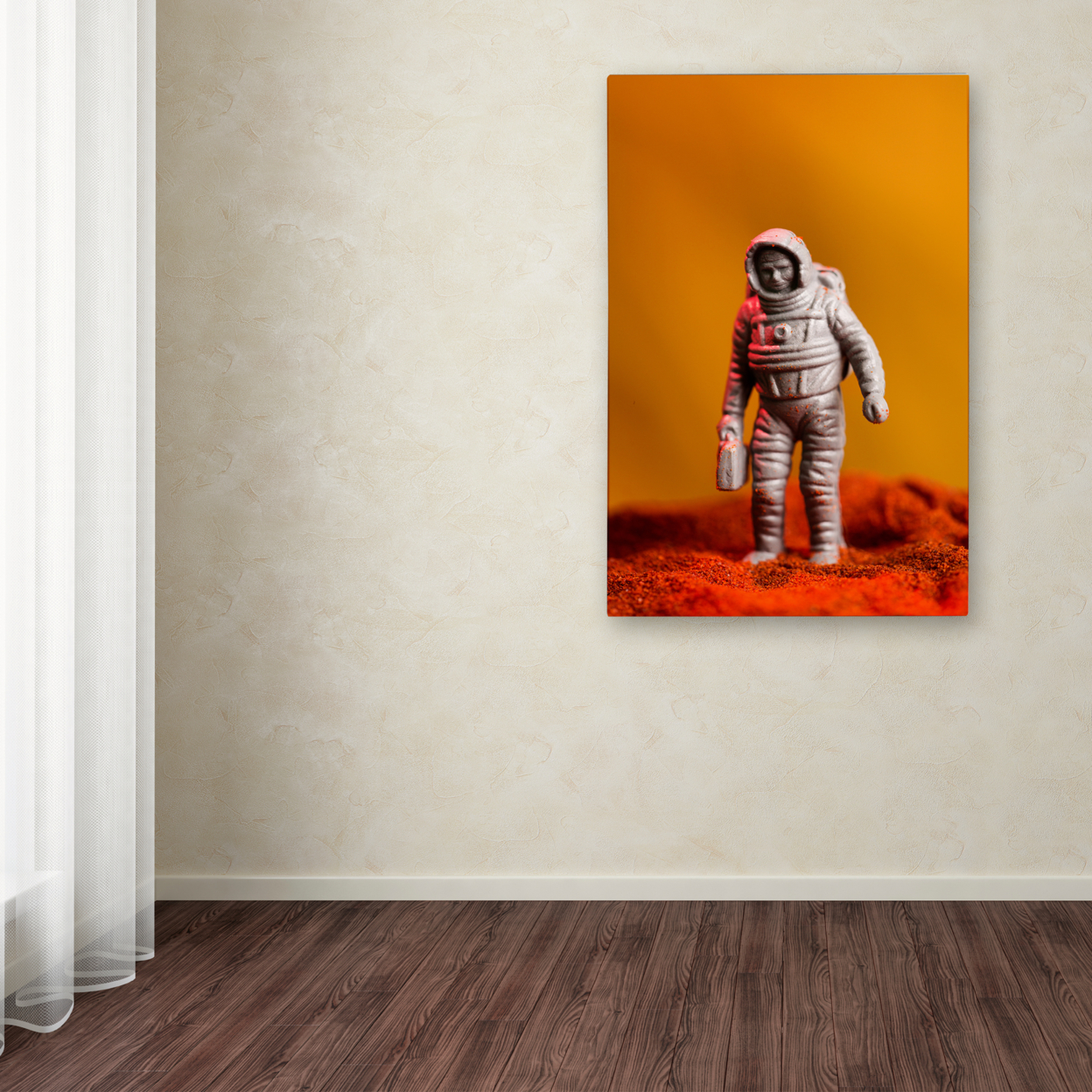Jason Shaffer 'Spaceman' Canvas Art 16 X 24