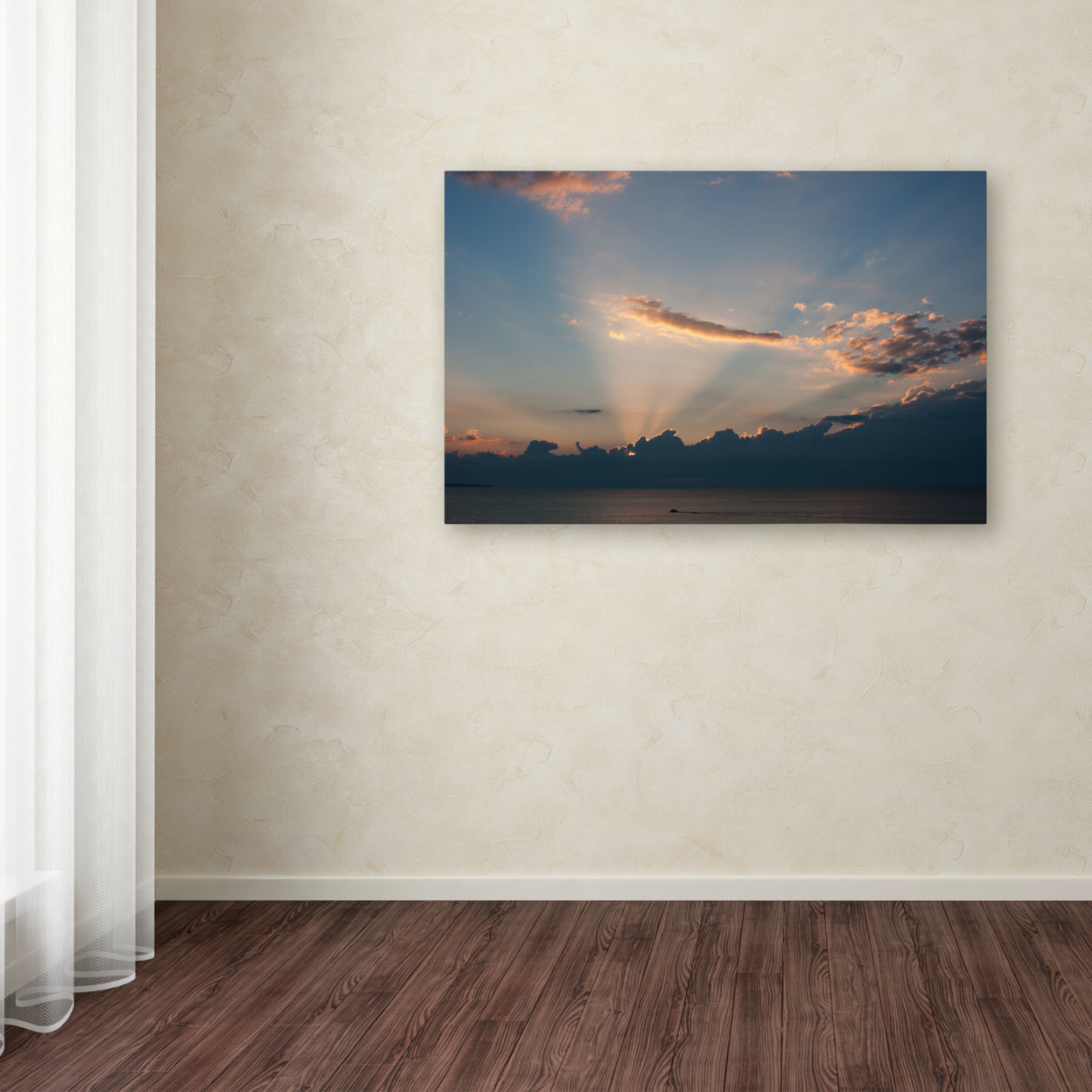 Kurt Shaffer 'Inspiration Sunset II' Canvas Art 16 X 24