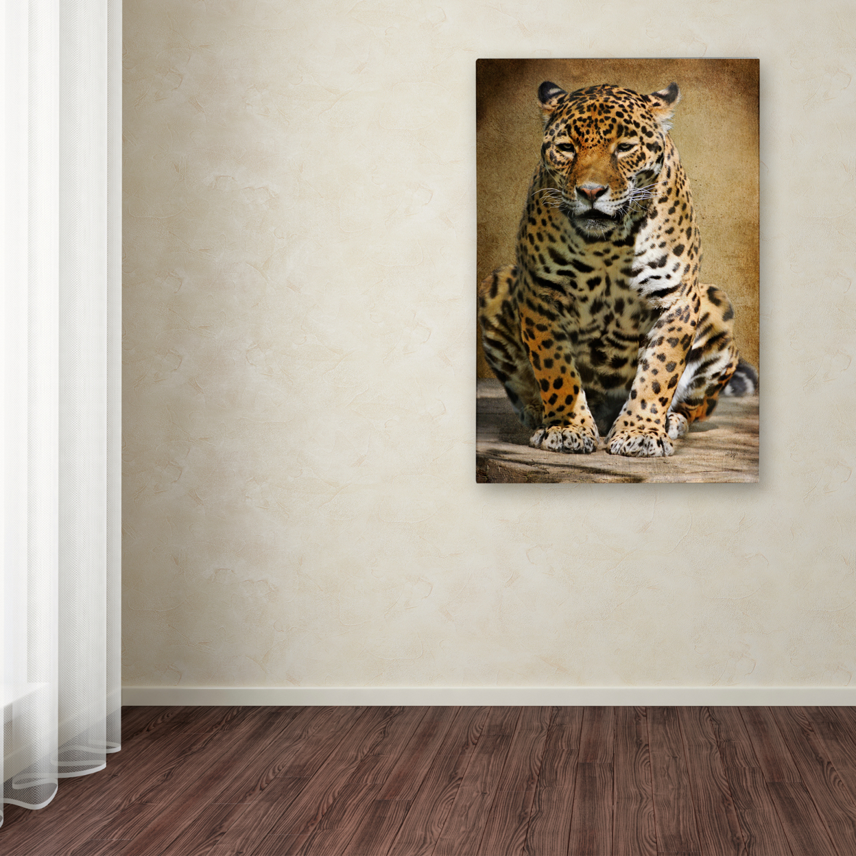 Lois Bryan 'Cheetah' Canvas Art 16 X 24