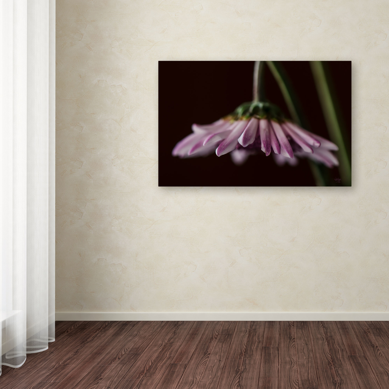Lois Bryan 'Drooping Flower' Canvas Art 16 X 24