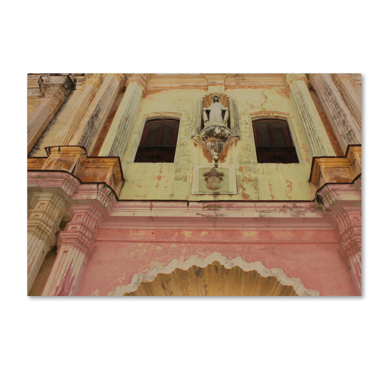Masters Fine Art 'Church In Havana' Canvas Art 16 X 24