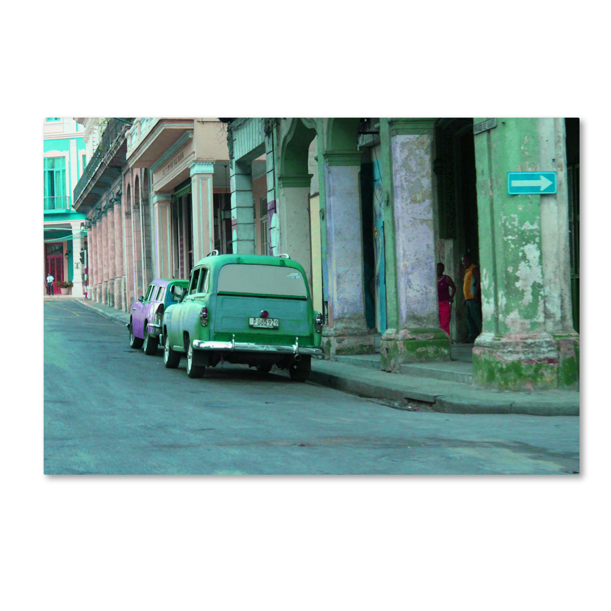 Masters Fine Art 'Rio Verde Havana' Canvas Art 16 X 24