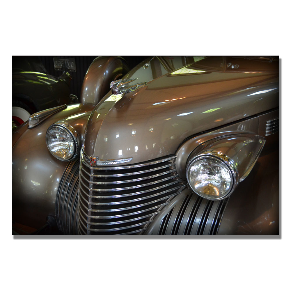 Michelle Calkins '1940 Cadillac Model 62' Canvas Art 16 X 24
