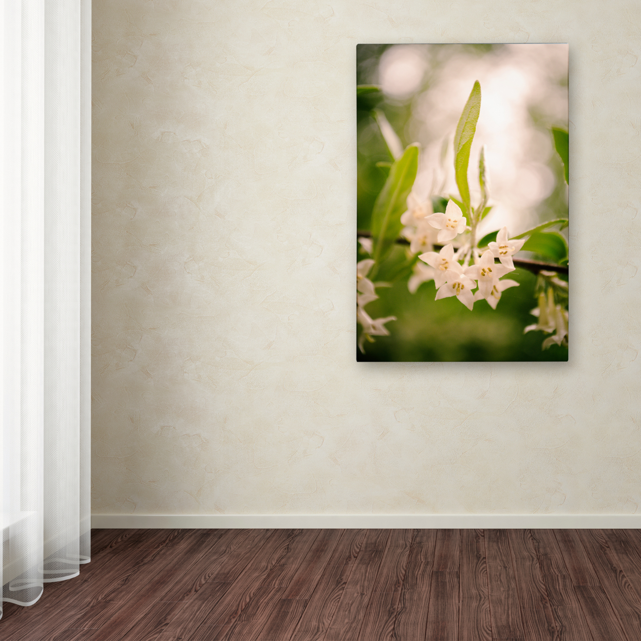 PIPA Fine Art 'Floral Tranquility' Canvas Art 16 X 24
