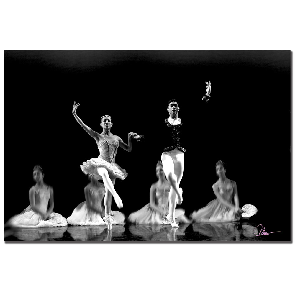 Martha Guerra 'Ballet II' Canvas Art 16 X 24