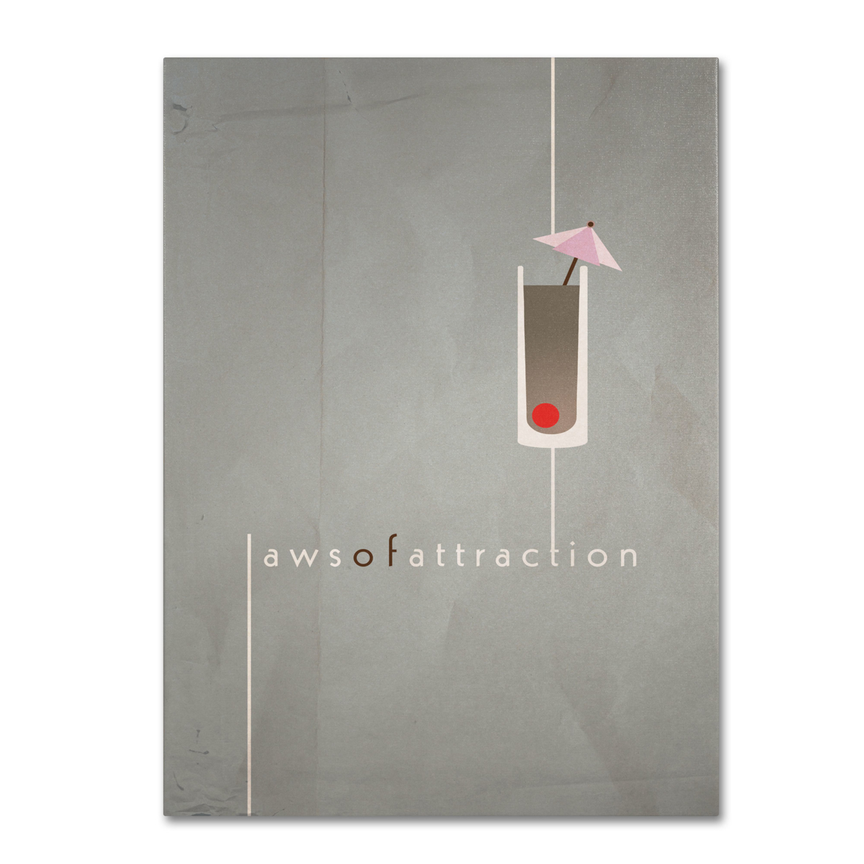 Megan Romo 'Laws Of Attraction' Canvas Art 16 X 24