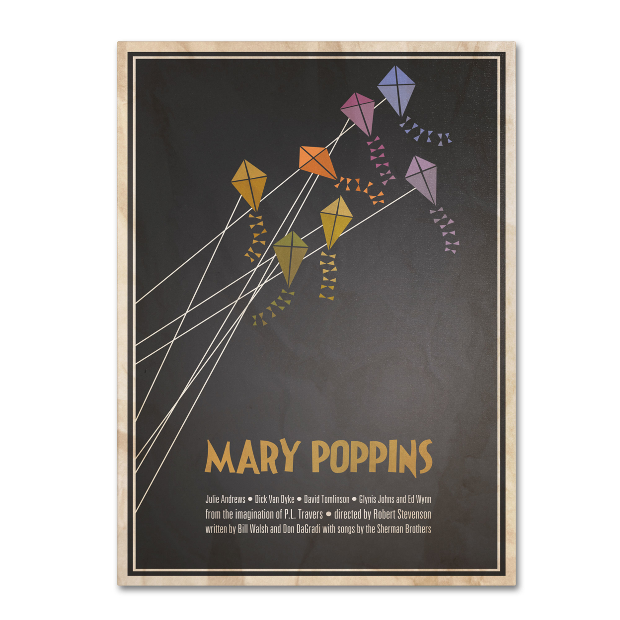Megan Romo 'Mary Poppins' Canvas Art 16 X 24