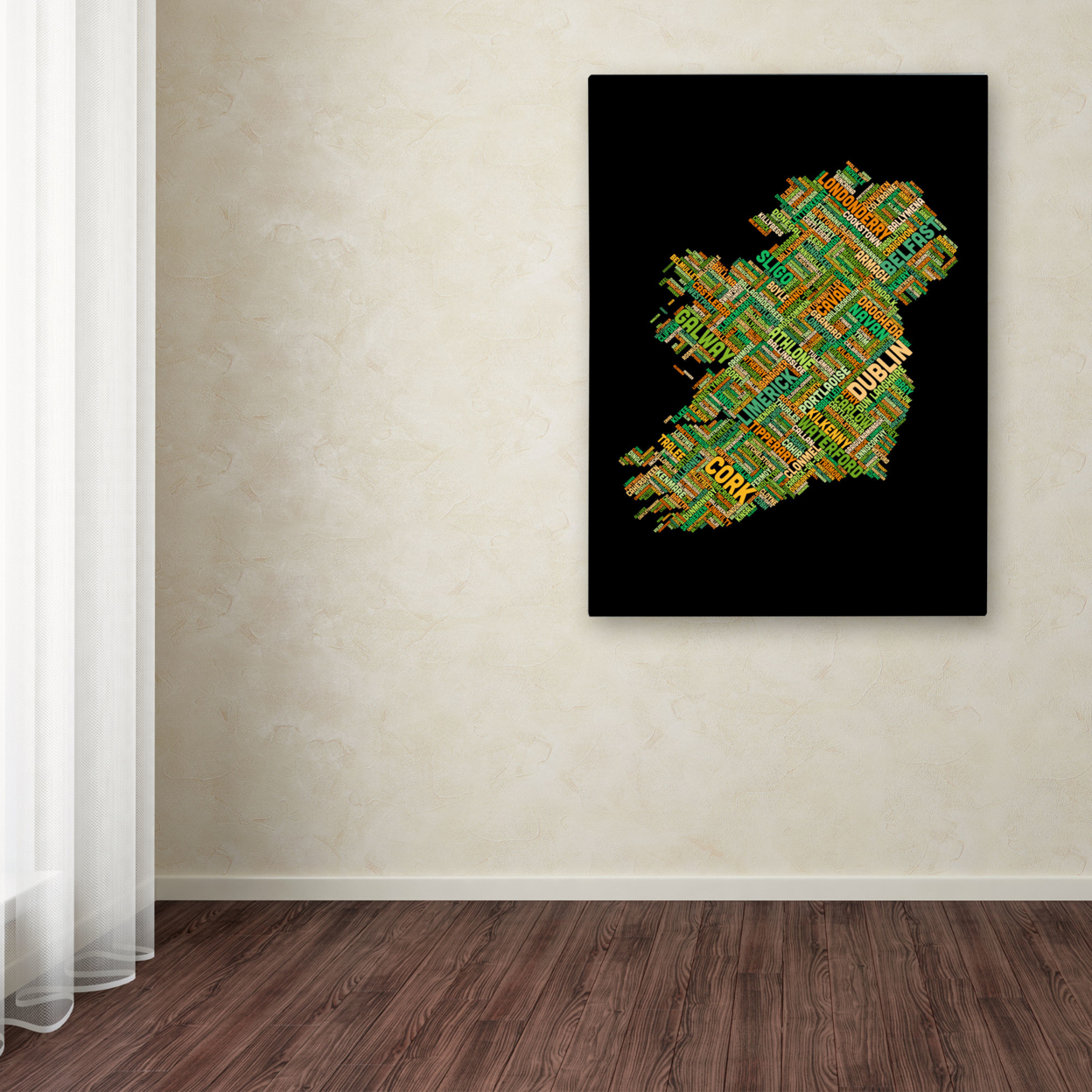 Michael Tompsett 'Ireland IV' Canvas Art 16 X 24