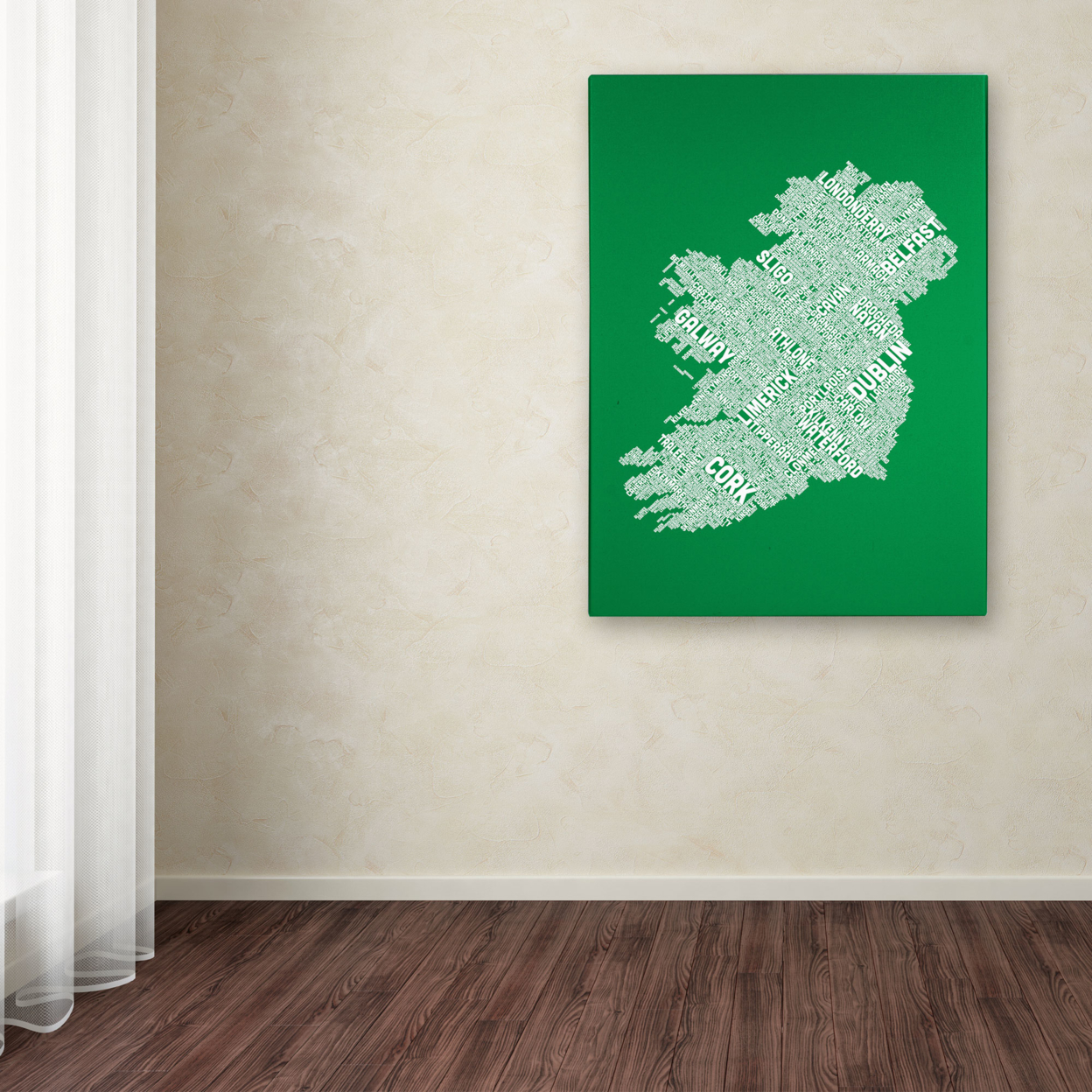 Michael Tompsett 'Ireland IX' Canvas Art 16 X 24